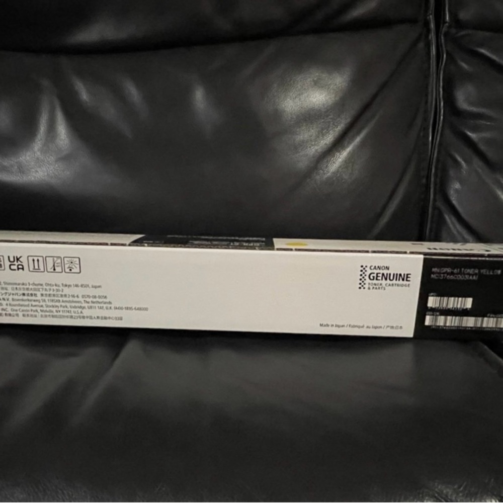 Genuine Canon GPR-61 Toner Yellow GPR-61 Yellow Toner
